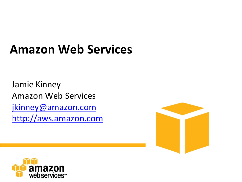 Amazon Web Services