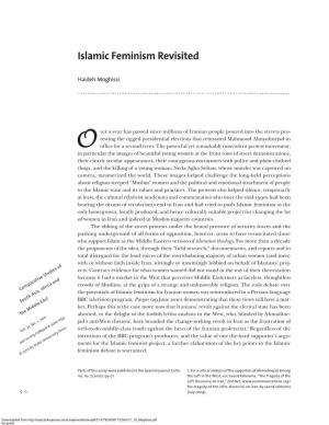 Islamic Feminism Revisited