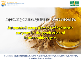 Improving Extract Yield and Wort Viscosity: Automated Measurement