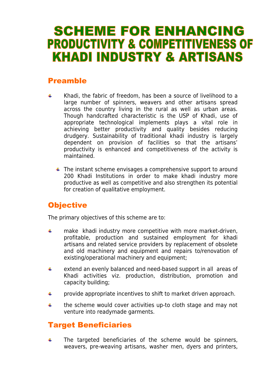 Khadi and Village Industries Commission