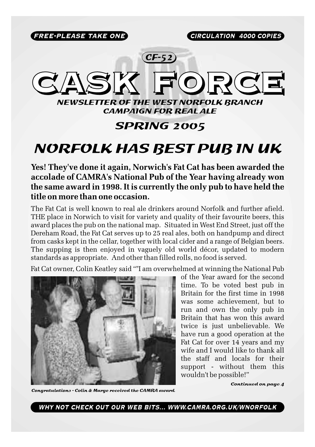 Norfolk Has Best Pub in Uk