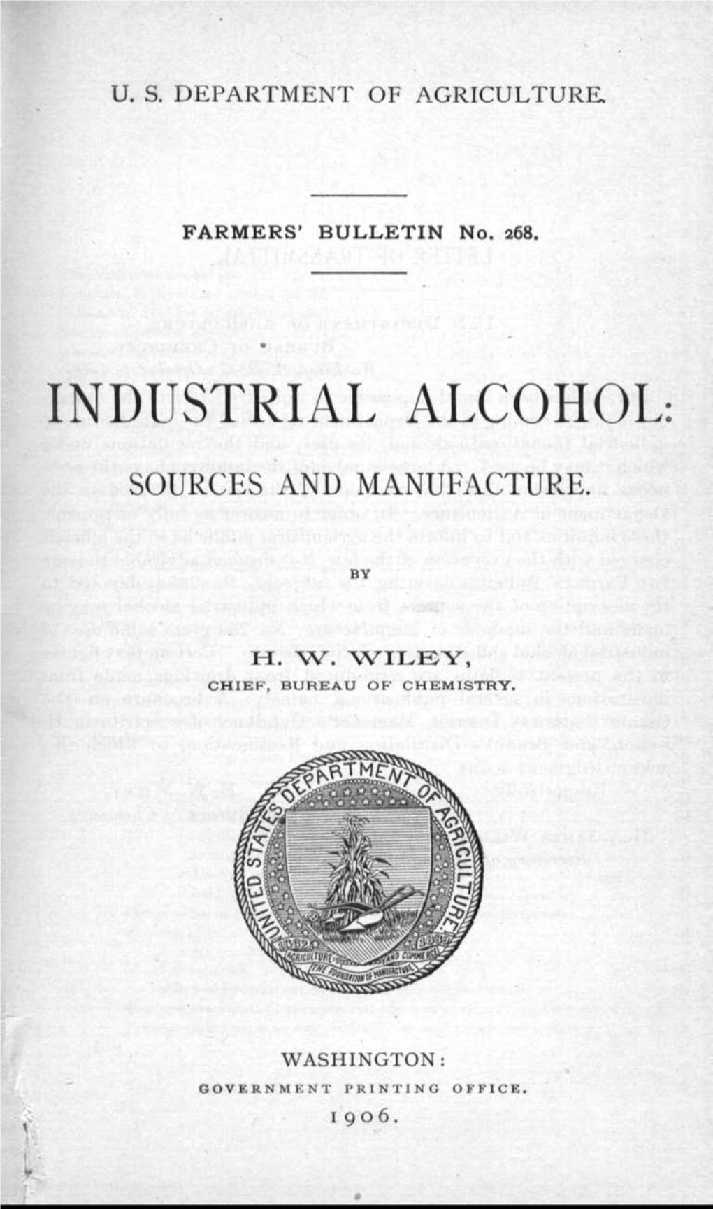 Industrial Alcohol