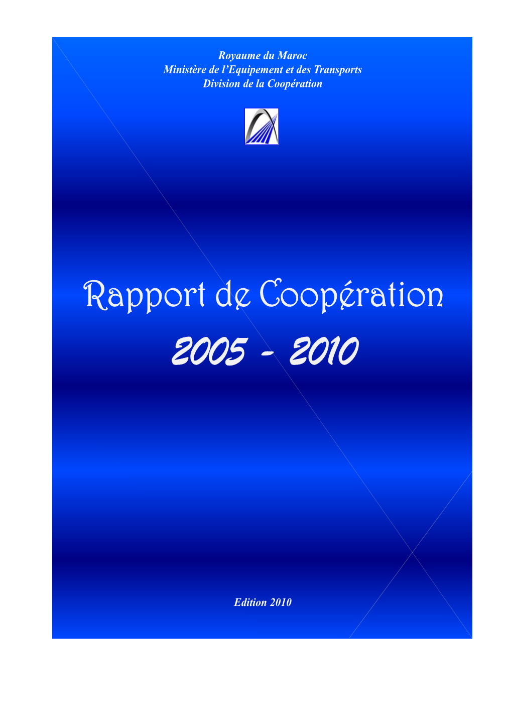 Rapport De Coopération 2005-2010