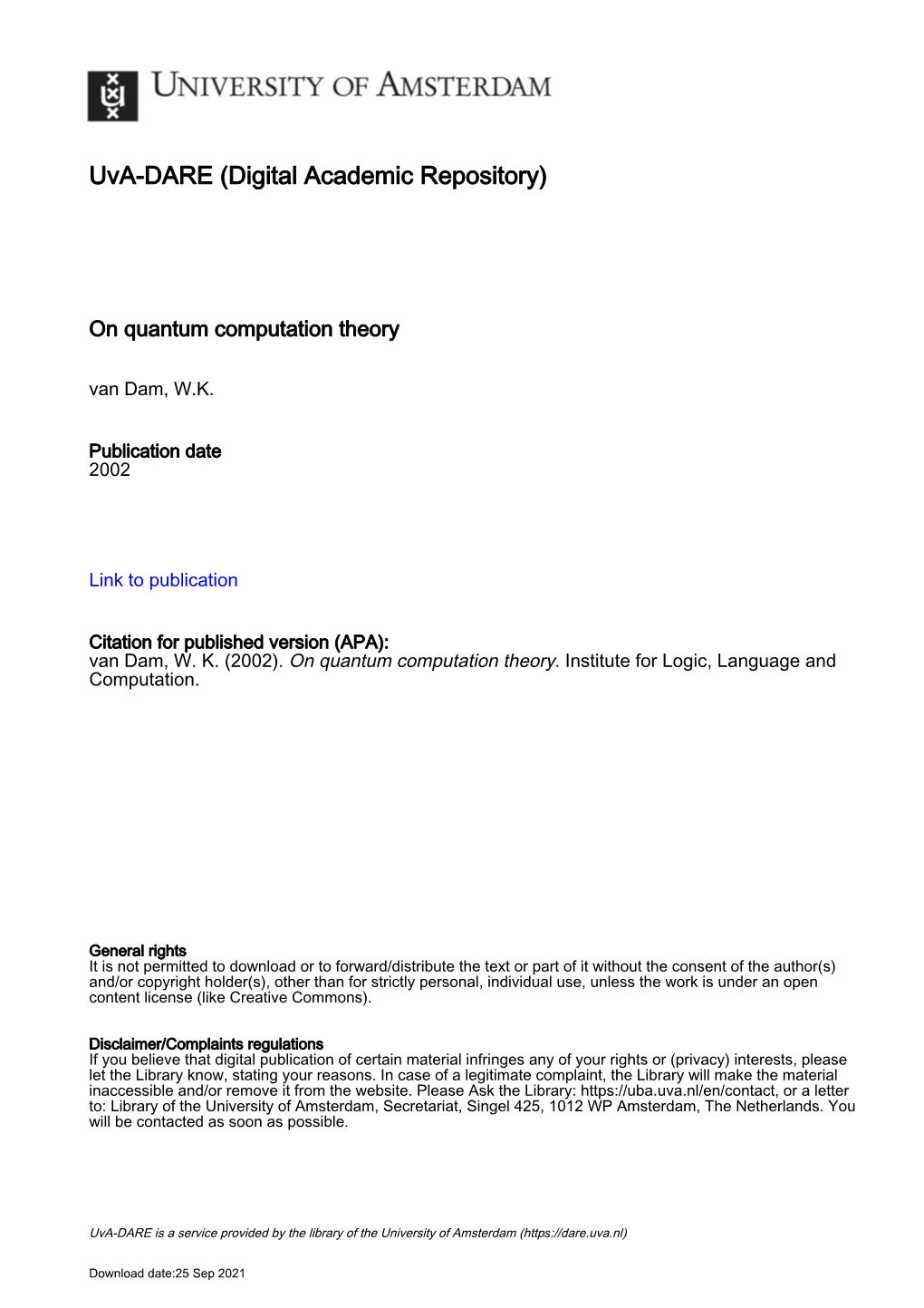 Chapter 5. Quantum Algorithms and Combinatorics