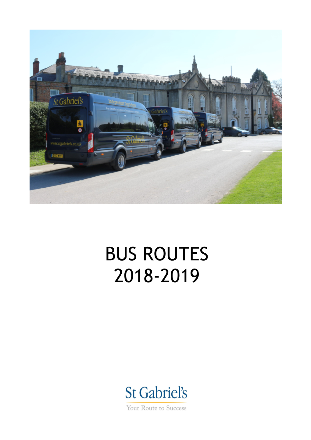 Bus Routes 2018-2019
