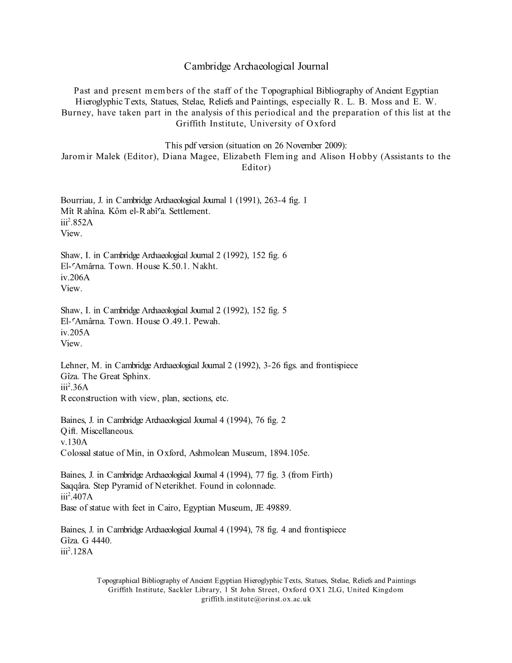 G:\Lists Periodicals\Periodical Lists C\Cambridge