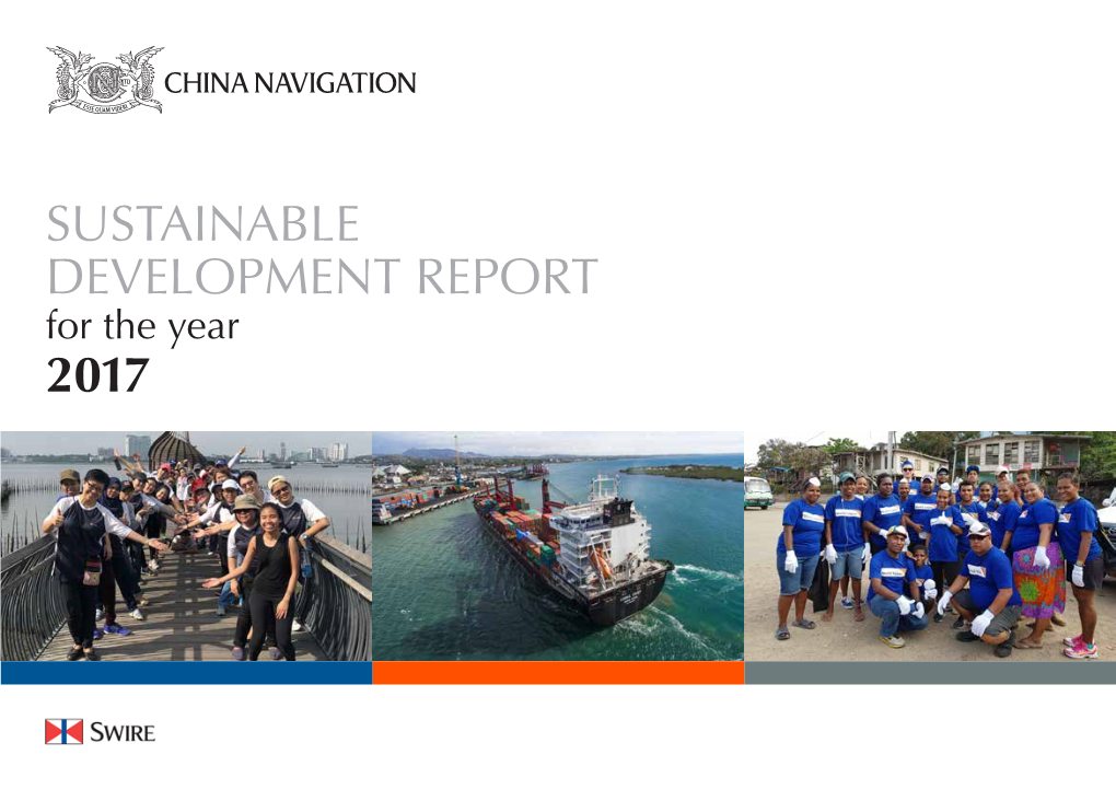 Sustainable Development Report 2017 Managing Director’S Message 3