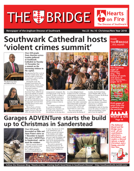 Southwark Cathedral Hosts 'Violent Crimes Summit'