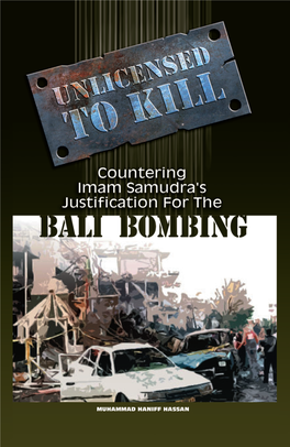Countering Imam Samudra's Justification for the Bali Bombing