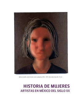 Historia De Mujeres Artistas En México Del Siglo Xx