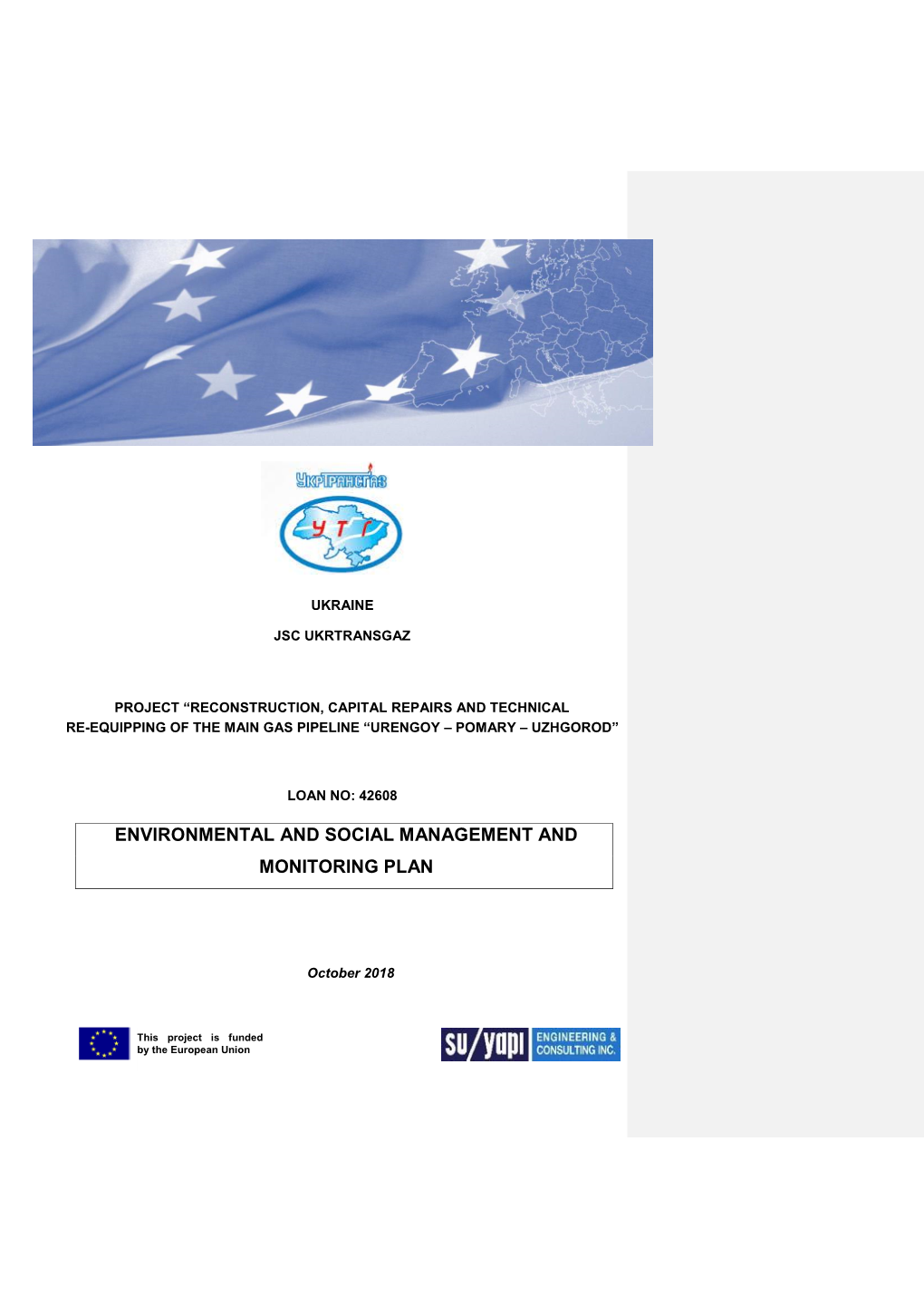 Environmental And Social Management And Monitoring Plan - DocsLib