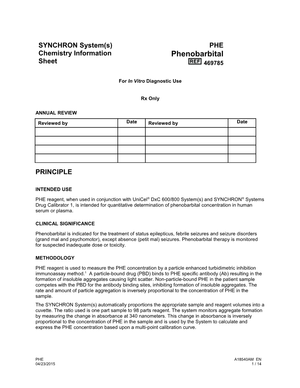 For in Vitro Diagnostic Use s5