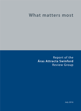 Aras Attracta Swinford Review Group What Matters Most.Pdf