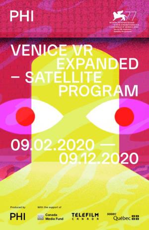 Venice Vr Expanded – Satellite Program