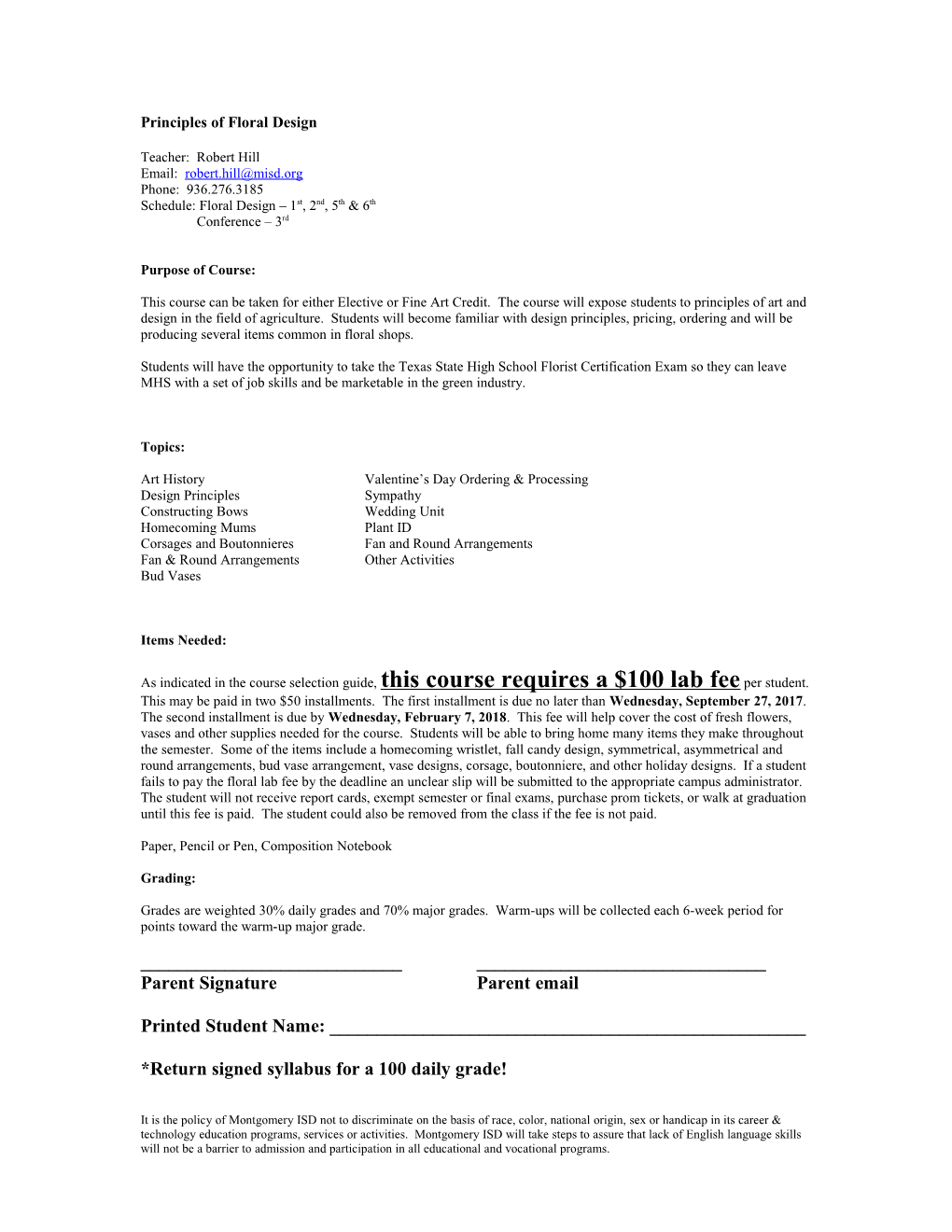 AG-102: Applied Agricultural Science & Technology