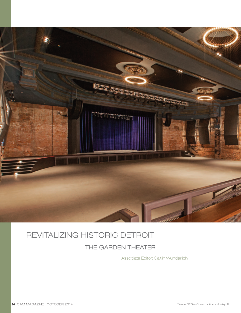 Revitalizing Historic Detroit