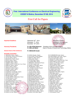 First Call of Papers ICEEB2014 Final2 Avec Cachet2