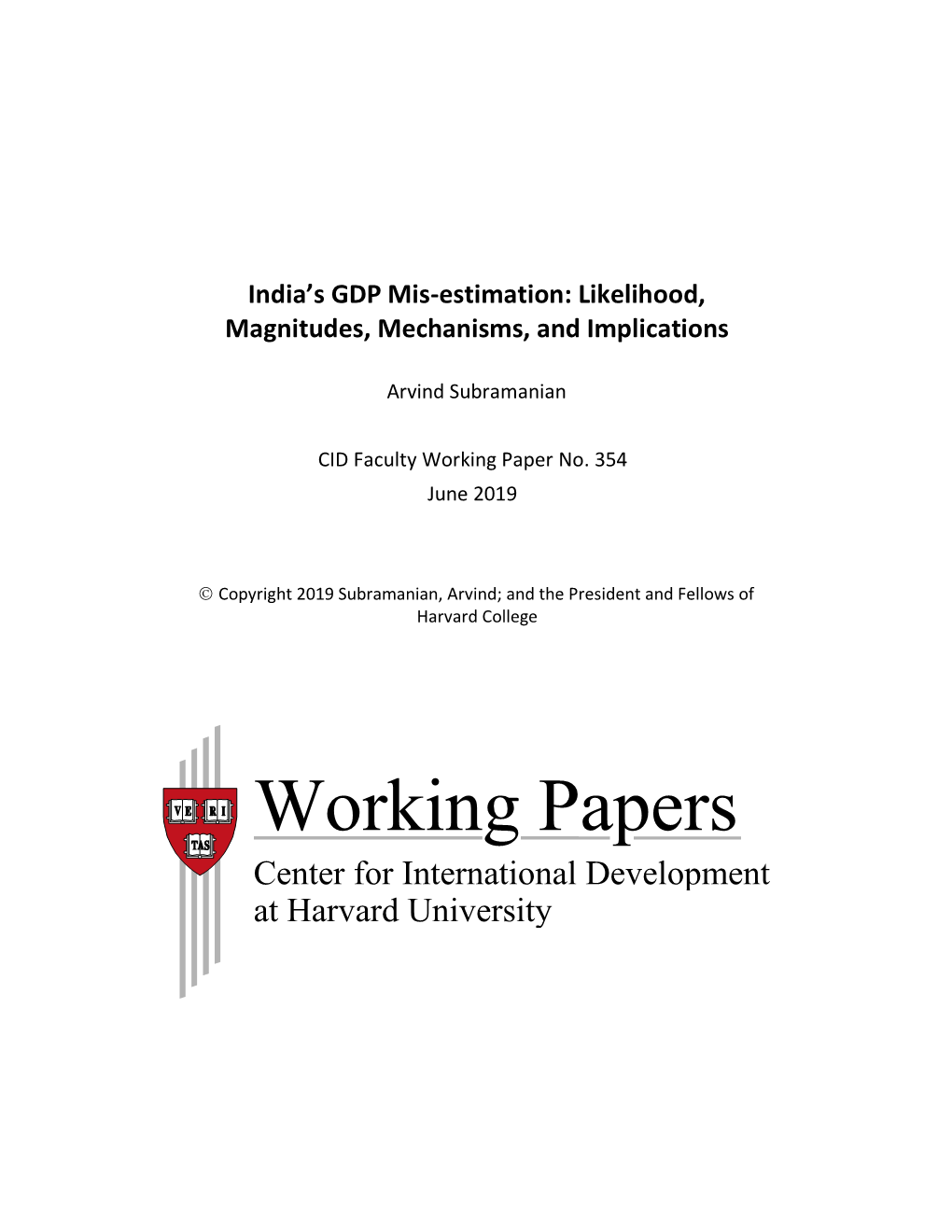 India's GDP Mis-Estimation: Likelihood, Magnitudes