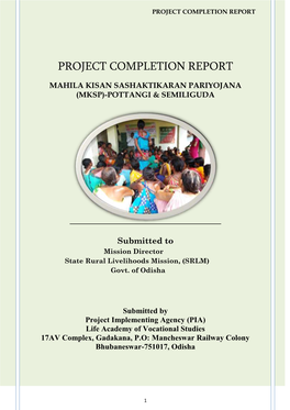 Project Completion Report