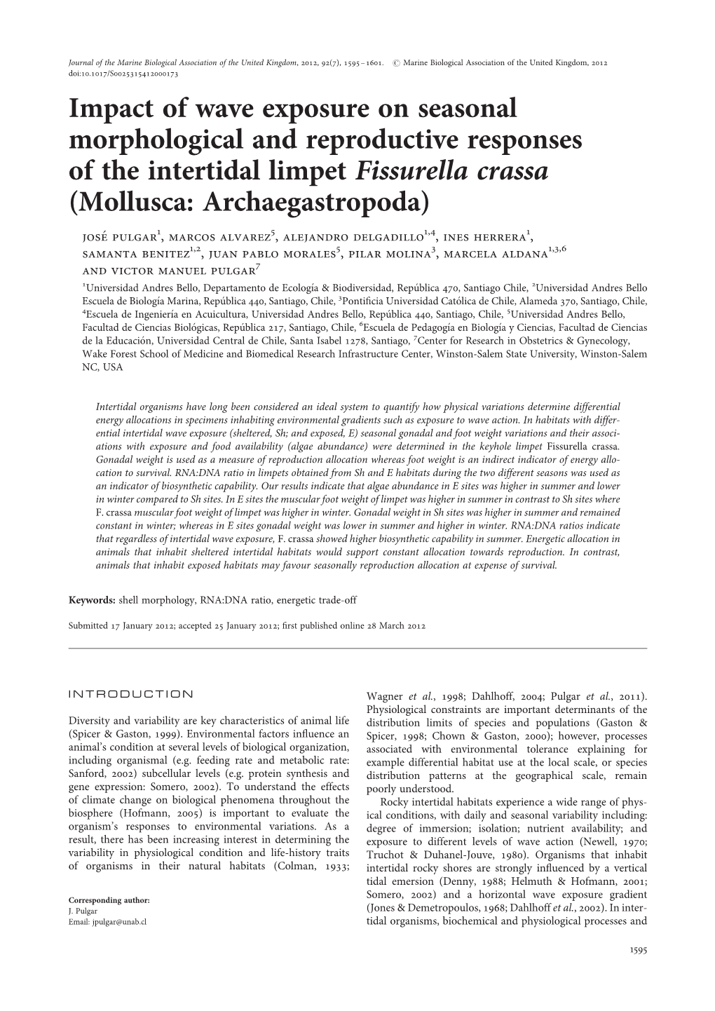 Impact of Wave Exposure on Seasonal Morphological