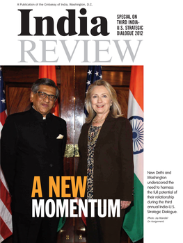 India Review Special on Third India-U.S. Strategic Dialogue 2012