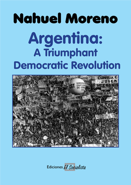 Argentina: a Triumphant Democratic Revolution