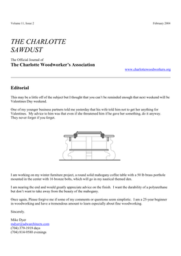 The Charlotte Sawdust