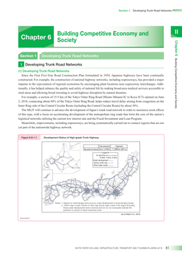 Chapter 6. Building Competitive Economy and Society