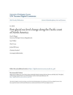 Post-Glacial Sea-Level Change Along the Pacific Coast of North America Dan H