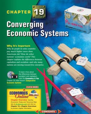 Chapter 19: Converging Economic Systems