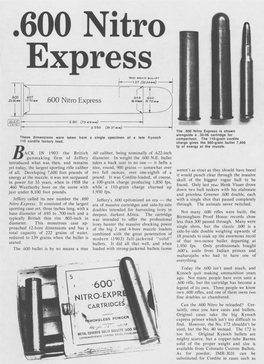 600 Nitro Express 16 4Imm F5 75Mm