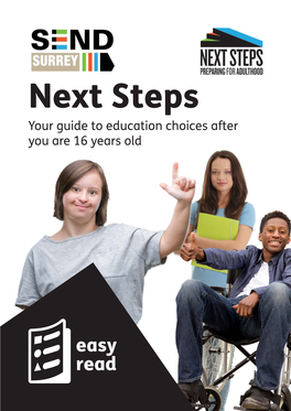 Your Guide to Education Choices After You Are 16 Years Old Contents