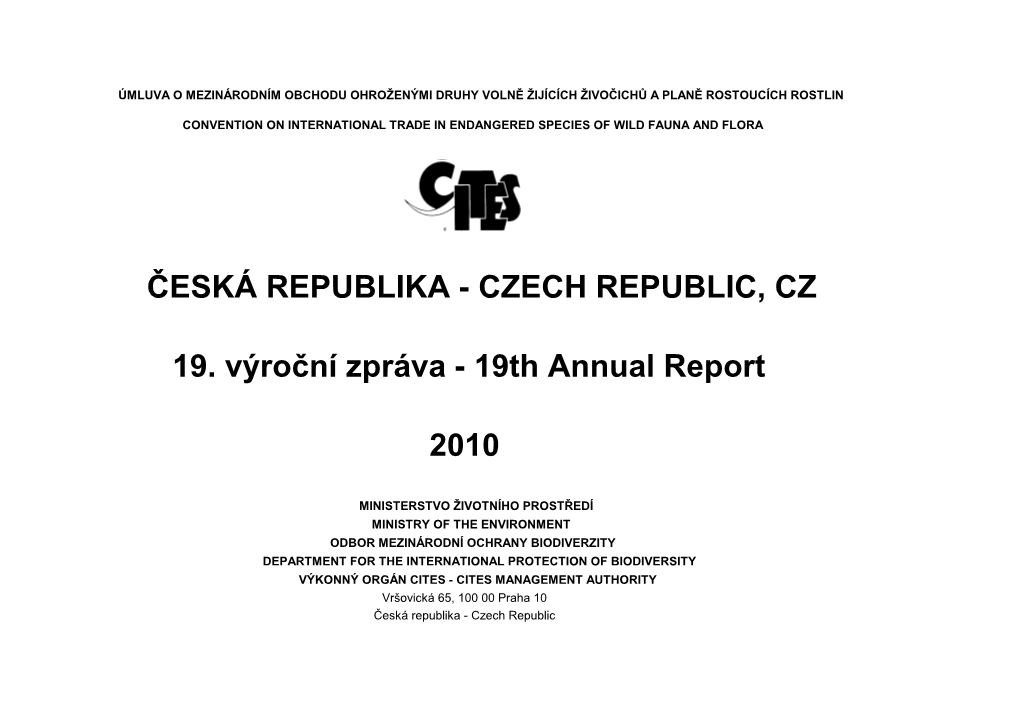 Česká Republika - Czech Republic, Cz