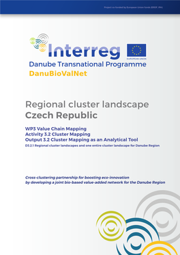 Regional Cluster Landscape Czech Republic
