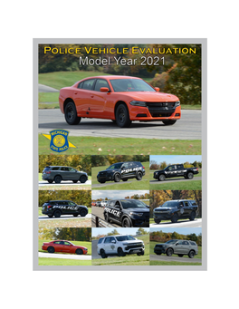 2021 Model Year Police Vehicle Evaluation Program