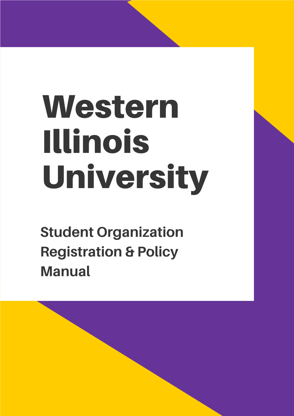 Student Organization Registration & Policy