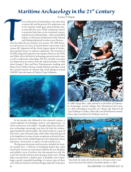 Maritime Archaeology in the 21St Century by James P