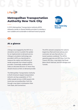 Metropolitan Transportation Authority New York City