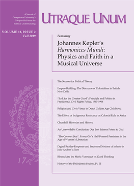 Johannes Kepler's Harmonices Mundi