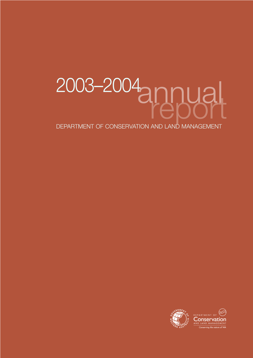 Annual Report 2003-2004