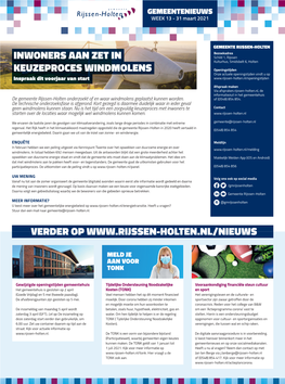 Informatie Gemeente Rijssen-Holten 2021 Week 13