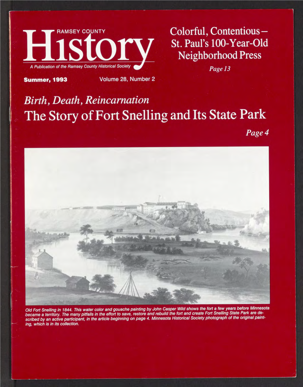 The Story of Fort Snelling and Its State Park Page 4