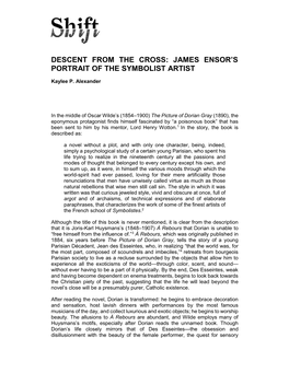 James Ensor's Portrait of the Symbolist Artist