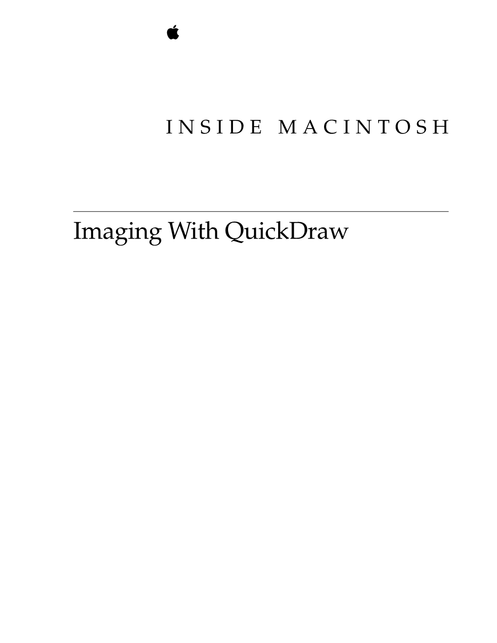 Imaging with Quickdraw