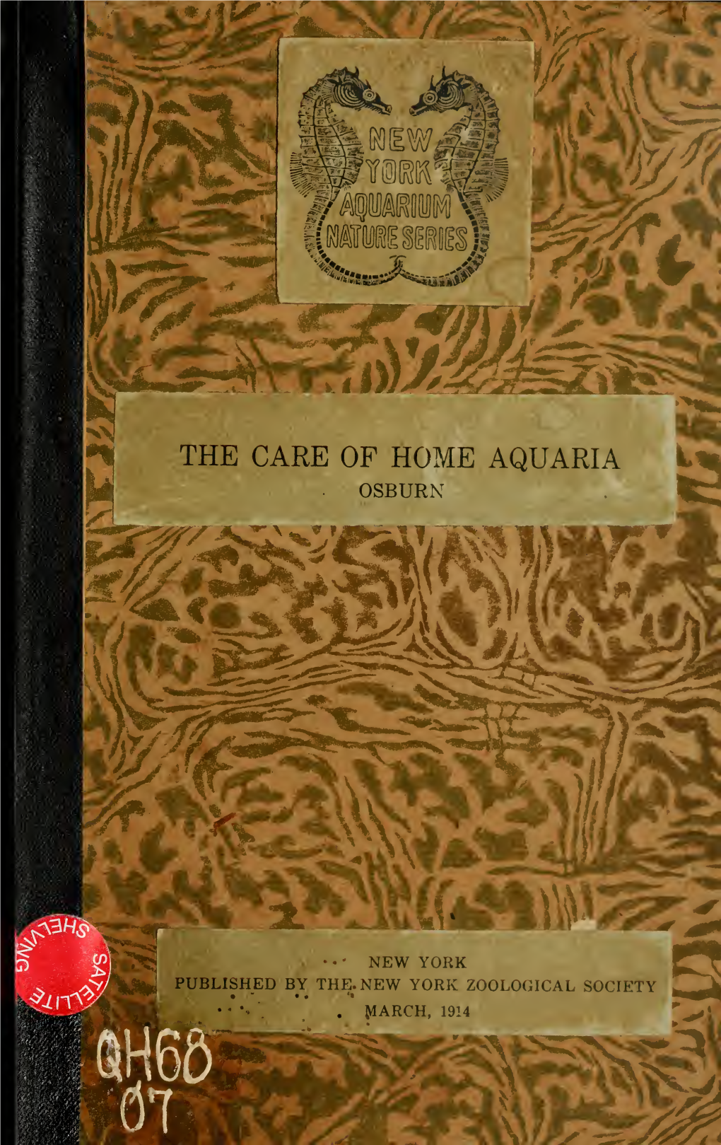 The Care of Home Aquaria Osburn