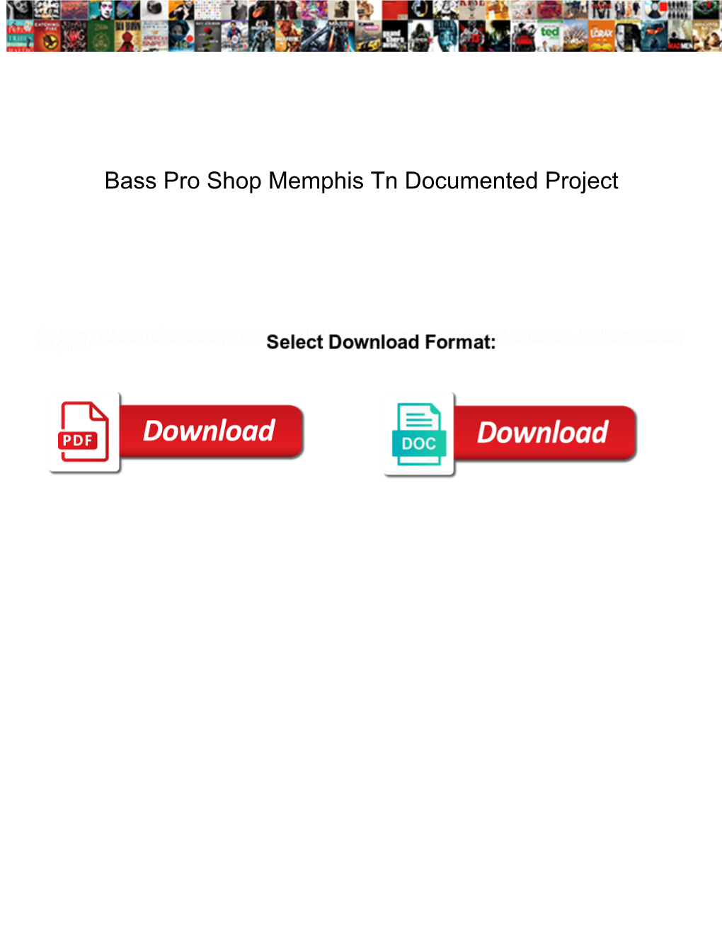 Bass Pro Shop Memphis Tn Documented Project