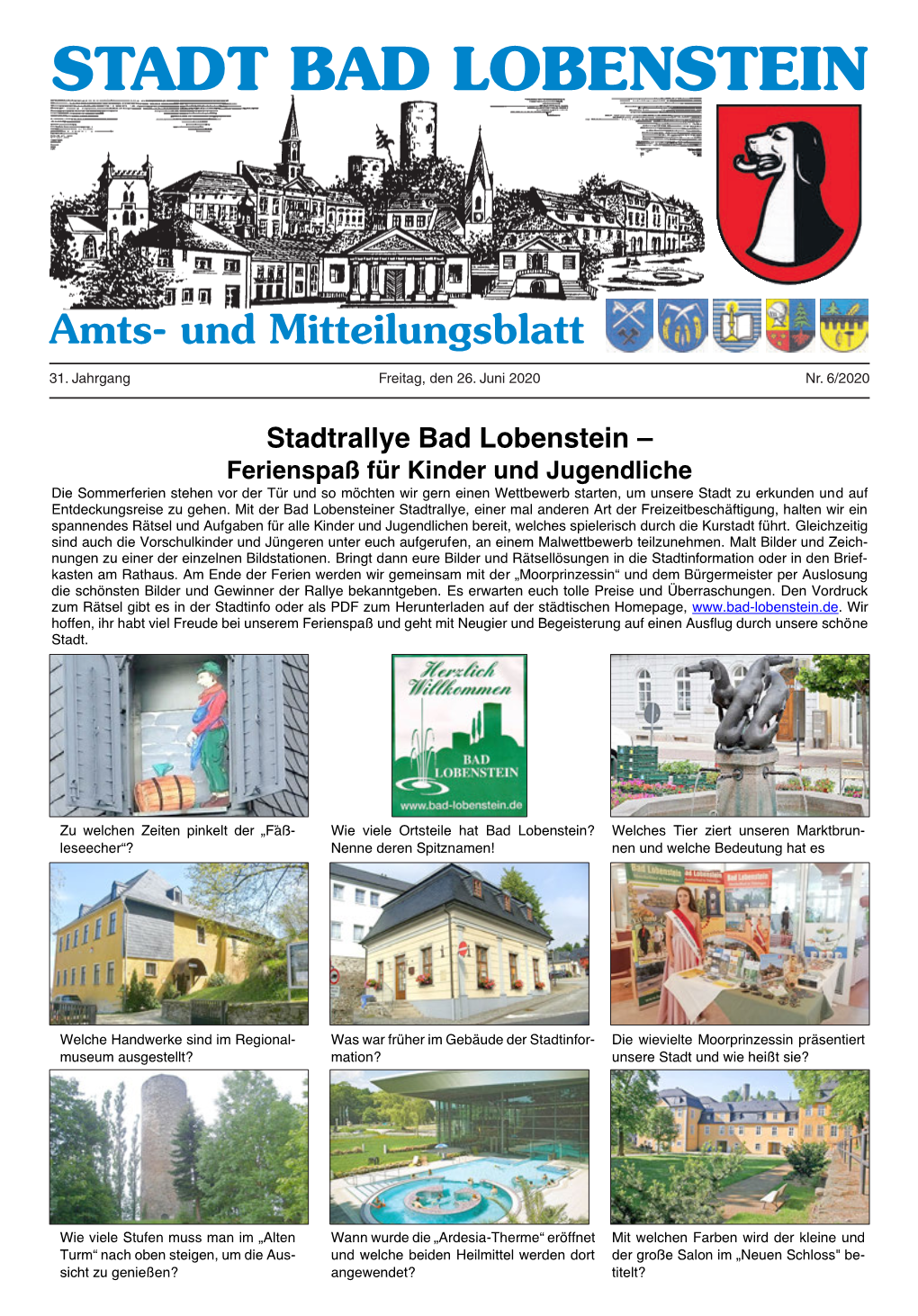 Amts- Und Mitteilungsblatt