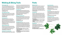 Walking & Biking Trails Parks