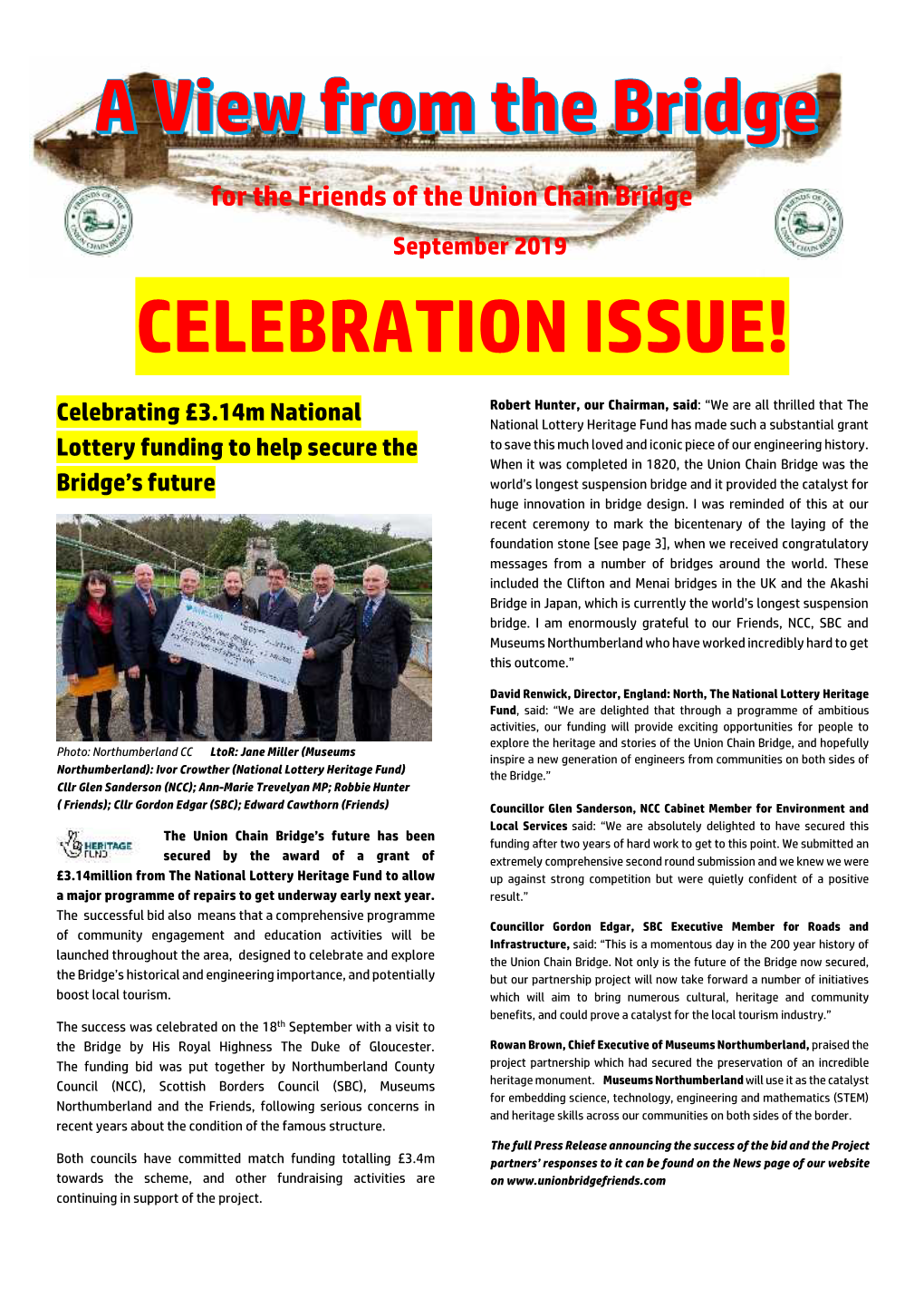 Celebration Issue!