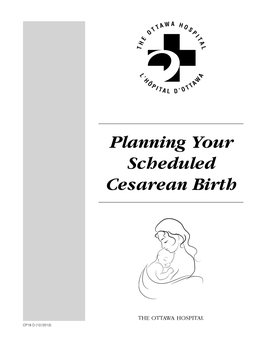 Planning Your Scheduled Cesarean Birth